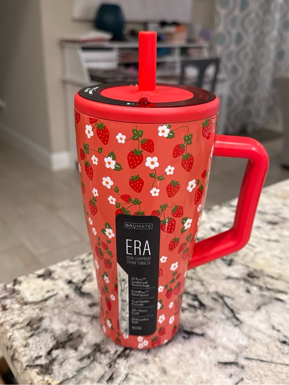 BrüMate NEW! Strawberry Garden Leakproof 30 oz Era